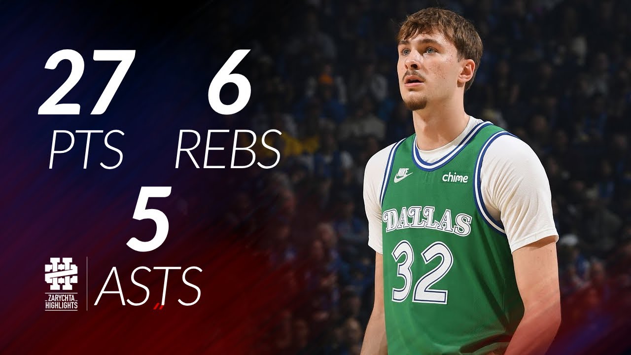 Купер Флэгг 27 очков, 6 подборов, 5 передач против «Уорриорз» в сезоне 25/26