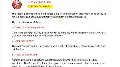 ACCA P3 - 7 Strategic groups