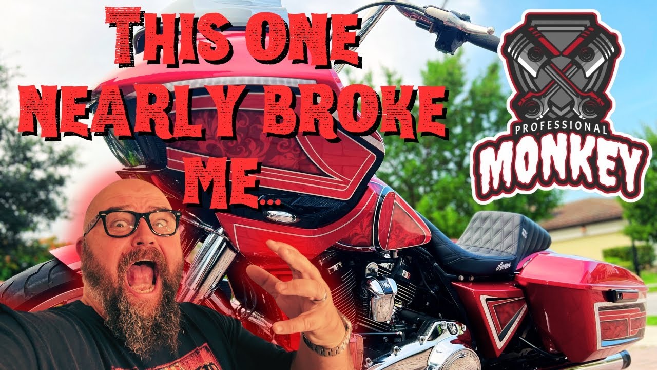 This One Almost Broke Me... Custom Road Glide Build For Mrs. Monkey!