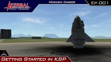 Kerbal Space Program - Modded | Getting Started in KSP! | Episode  #001