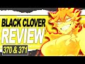 Mereoleonas new power  astas comeback  black clover chapters 370  371 review