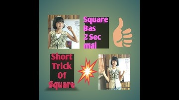 Square| Square through Vedic Maths|संख्या का वर्ग #preetosharma