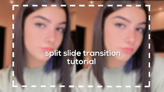 Split Slide Transition VSP | midnight edits
