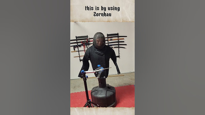 How NOT to get Stabbed! Zornhau: Wrath Cut #sword #HEMA #shorts