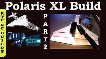 ModelAero Polaris XL Sea Plane Build Series for FPV - Part 2 - Laminating and Hinging Tail