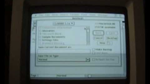 Macintosh Classic: Part 2