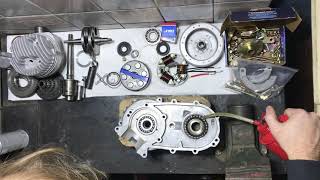 Сборка двигателя Вятка ВП150, В150М (Реставрация Вятка ВП150 1957 год) Часть 1