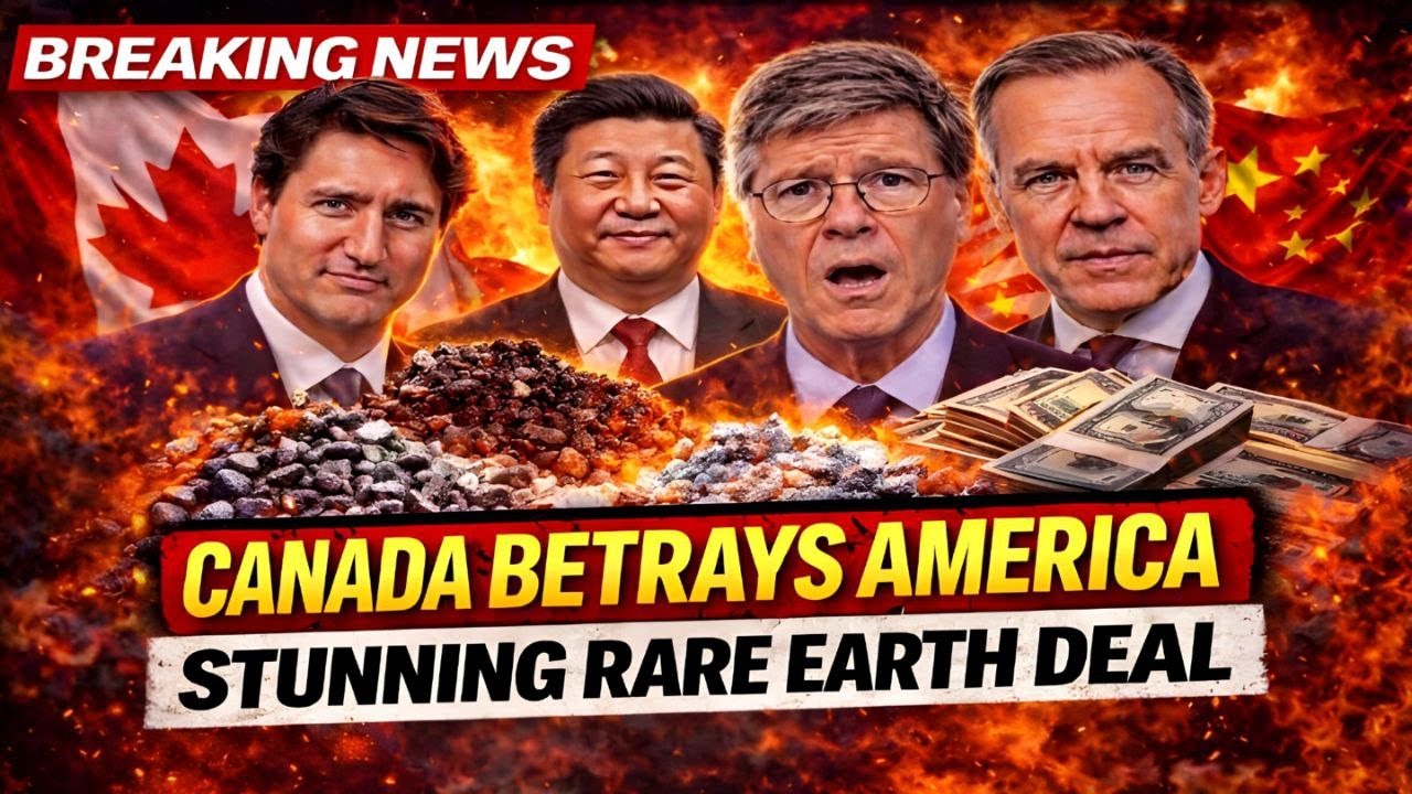 1 MIN AGO Canada's Rare Earth Deal With China DESTROYS U S Tech Supply Chain। Jeffrey Sachs