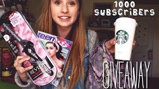 1000 Subscribers Giveaway!!