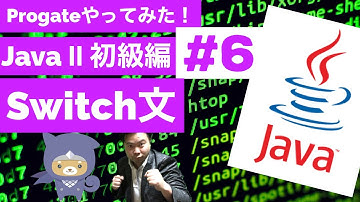 Java Ⅱ 学習編：6 いっぱい条件あったら？😁✨条件分岐switch文【Progateやってみた】