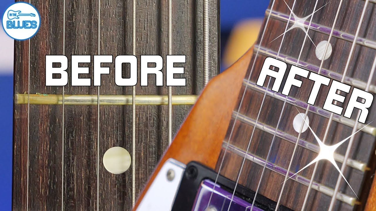 How to Polish Guitar Frets  Three Easy Steps To Fix Rusty Frets