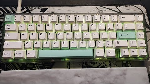 KBD67 Lite Smoke R1 - Sound Test v11.0 (Tape mod  | PE Foam as Case Foam | FR4 Plate)