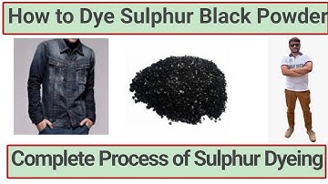 How to Check Sulphur | Sulphur | Dyeing