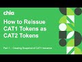 How to Reissue CAT1 Tokens as CAT2 Tokens | Part 1 | Chia Network
