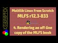 4. Rendering offline copy of MLFS book - How to build Multilib Linux From Scratch (MLFS) r12.3-833