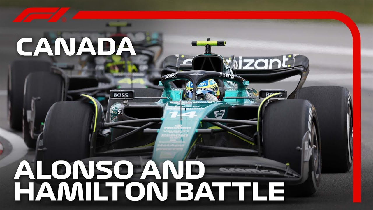 ⁣Alonso and Hamilton's Mighty Battle! | 2023 Canadian Grand Prix