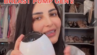 Wearable breast pump Horigen Review  by Aysel Khaled مراجعة شفاط الثدي القابل للارتداء من هورجين