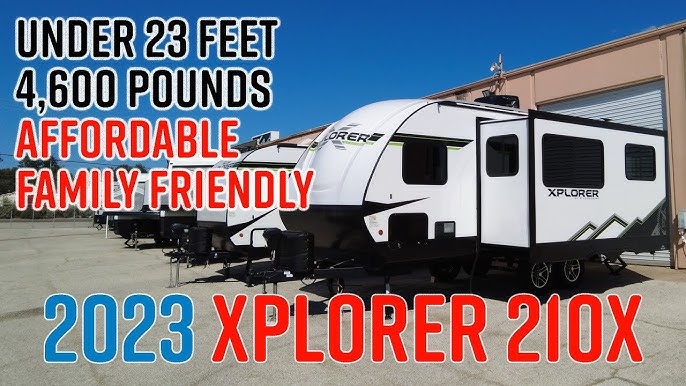 2023 Xplorer 171RDx Travel Trailer: Under 22 Feet & 3,600 Pounds Dry! Easy  To Tow!! #WesternCampers 