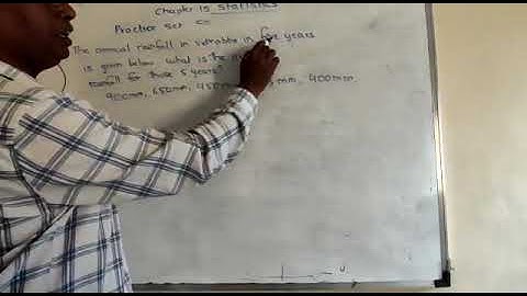 STD VII, Maths : Chapter 15 : Statistics (Practice set set 54) part 3 By Mr Prakash Parampogu