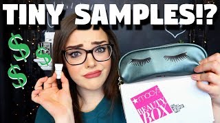 Would You Pay Money For Tiny Samples? Is It Worth It? Macys Beauty Box Unboxing October 2018