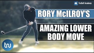 RORY MCILROYS AMAZING LOWER BODY BODY MOVE : DRIVER SWING TIPS