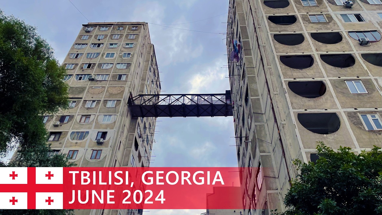 Tbilisi Walks: Nutsubidze Skybridge