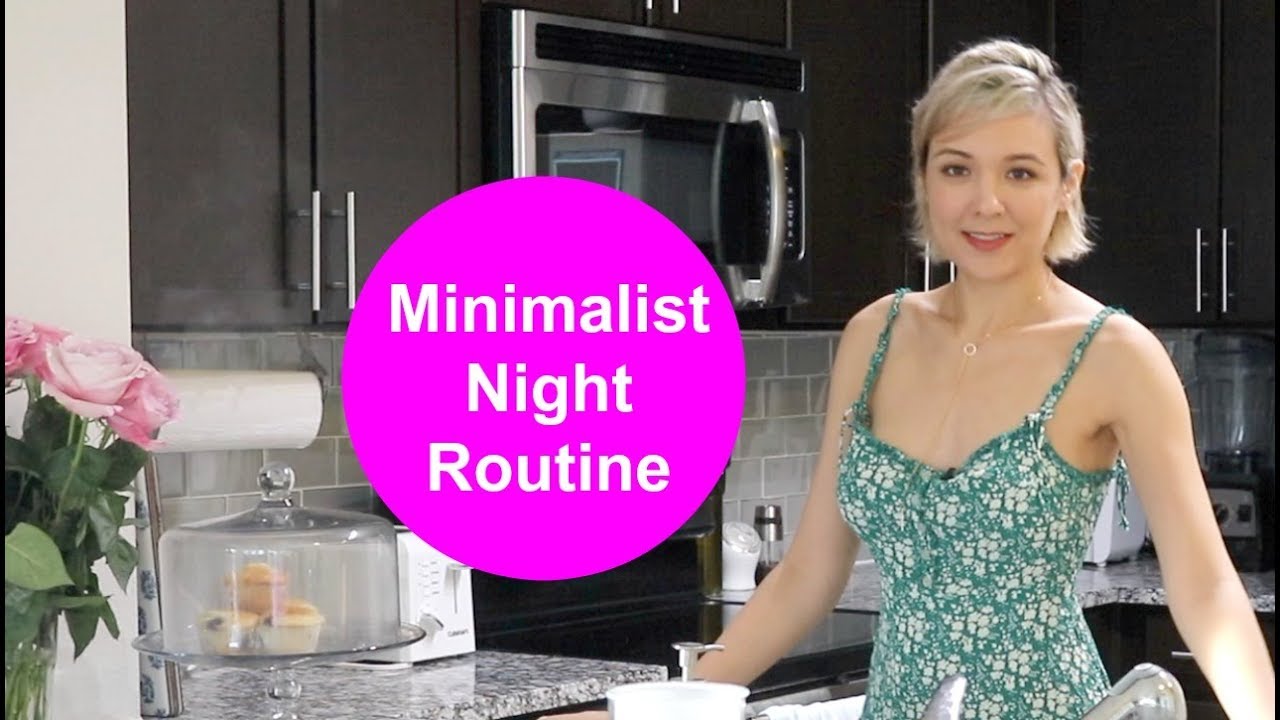 Minimalist Night Routine