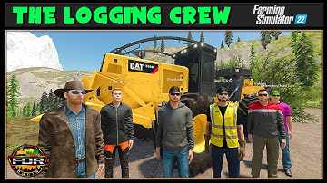 Finally Done This Landing - Logging Crew 76 - Farming Simulator 2022 - FDR Logging