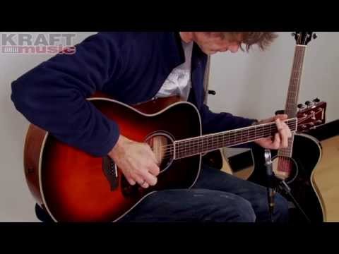 Kraft Music - Yamaha FS720S Acoustic Guitar Performance with Jake Blake