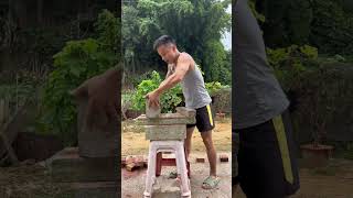 Challenge To Break Granite With One Punch