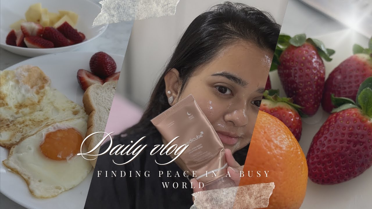 Peaceful Morning + breakfast 🍳 little shopping 🛍️ & Skincare routine 😁❤️