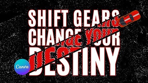 Create Diagonal Sliced Text Effect Canva Tutorial Typography Design