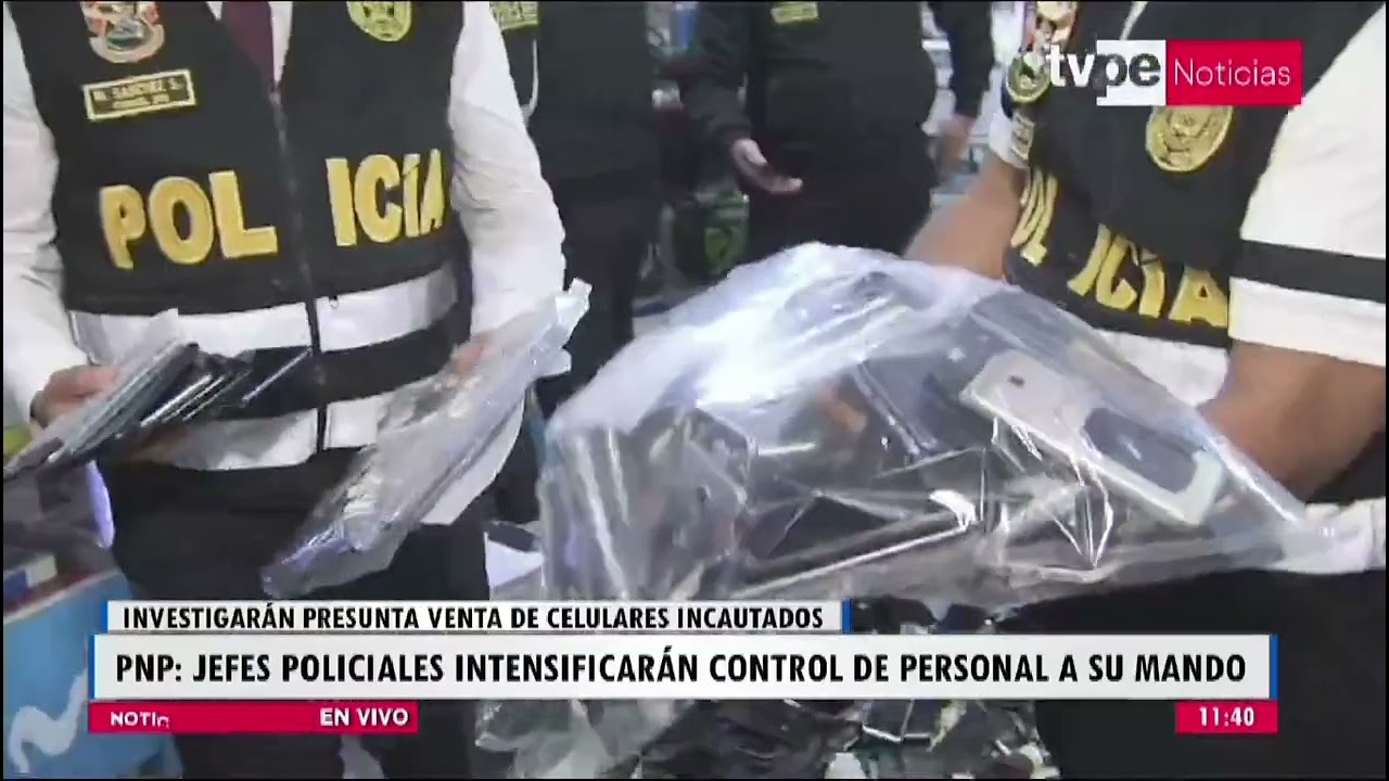 PNP: jefes policiales intensificarán control del personal a su mando