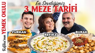 En Sevdiğimiz 3 Mezeyi Oyladık! |Muhammara, Mütebbel, Mantar Kokoreç Nasıl Yapılır? | Meze Tarifi