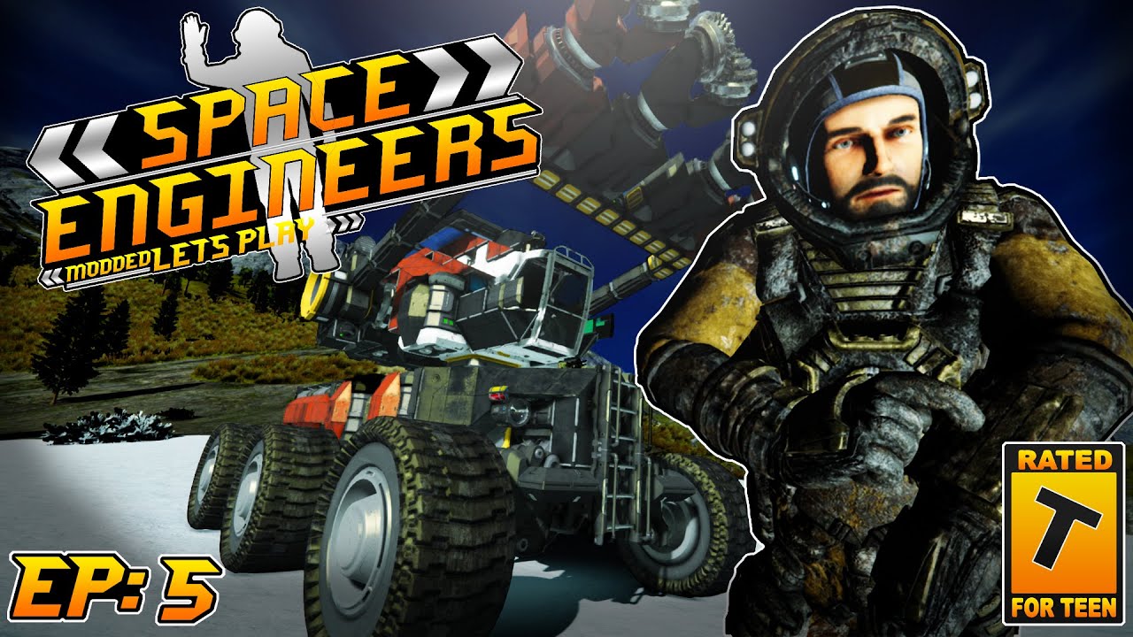Space Engineers Modded S1 Ep 5, “Moving Day” | Update 1.194 | - YouTube