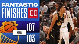 Final 0:50 WILD ENDING Warriors vs Suns 🍿🔥