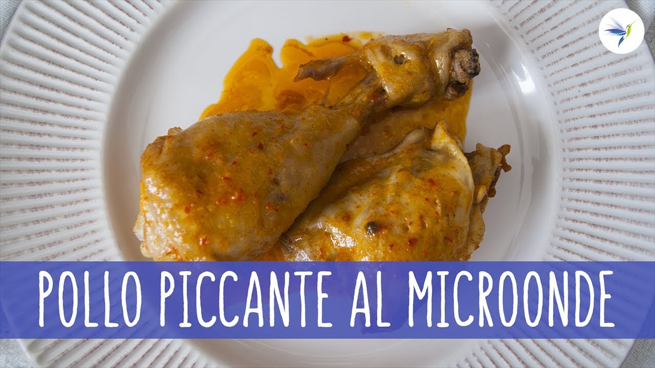 Dimagrire Mangiando - Pollo Piccante al Microonde - YouTube