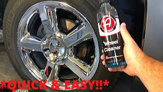 *How To Clean your CHROME WHEELS at Home!!*