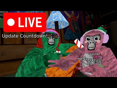 🔴 Gorilla Tag Live Countdown! 🔴 Music Flashback Update LIVE! 🔴