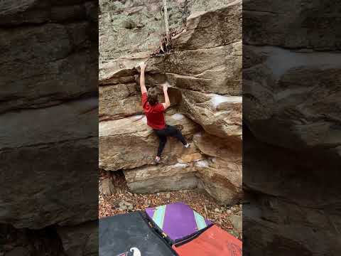 Beta Video for climb Steele Slopers Left v7, Dayton pocket
