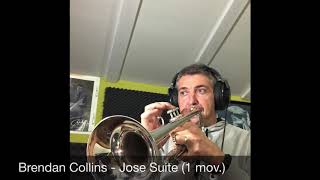 Jose Suite - Brendan Collins, 1st. Mov. Resimi