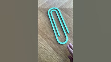 Impractical Paper Clip, but it still works! 👍