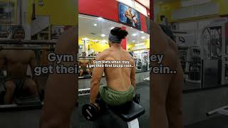 Gym rats when they get their first BICEP vein #bicep #shorts Gym rats when they get their first BICEP vein #bicep #shorts