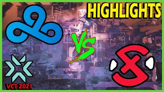 Cloud9 White vs XSET - HIGHLIGHTS | VCT 2021: North America - Open Qualifier | Round of 32