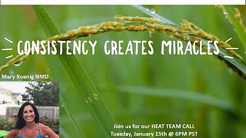 Mary Koenig, NMD, Consistency Creates Miracles