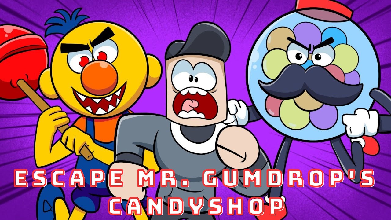 😱🔥ESCAPING MR. GUMDROP'S IMPOSSIBLE CANDY MAZE🤗🔥Roblox🔔