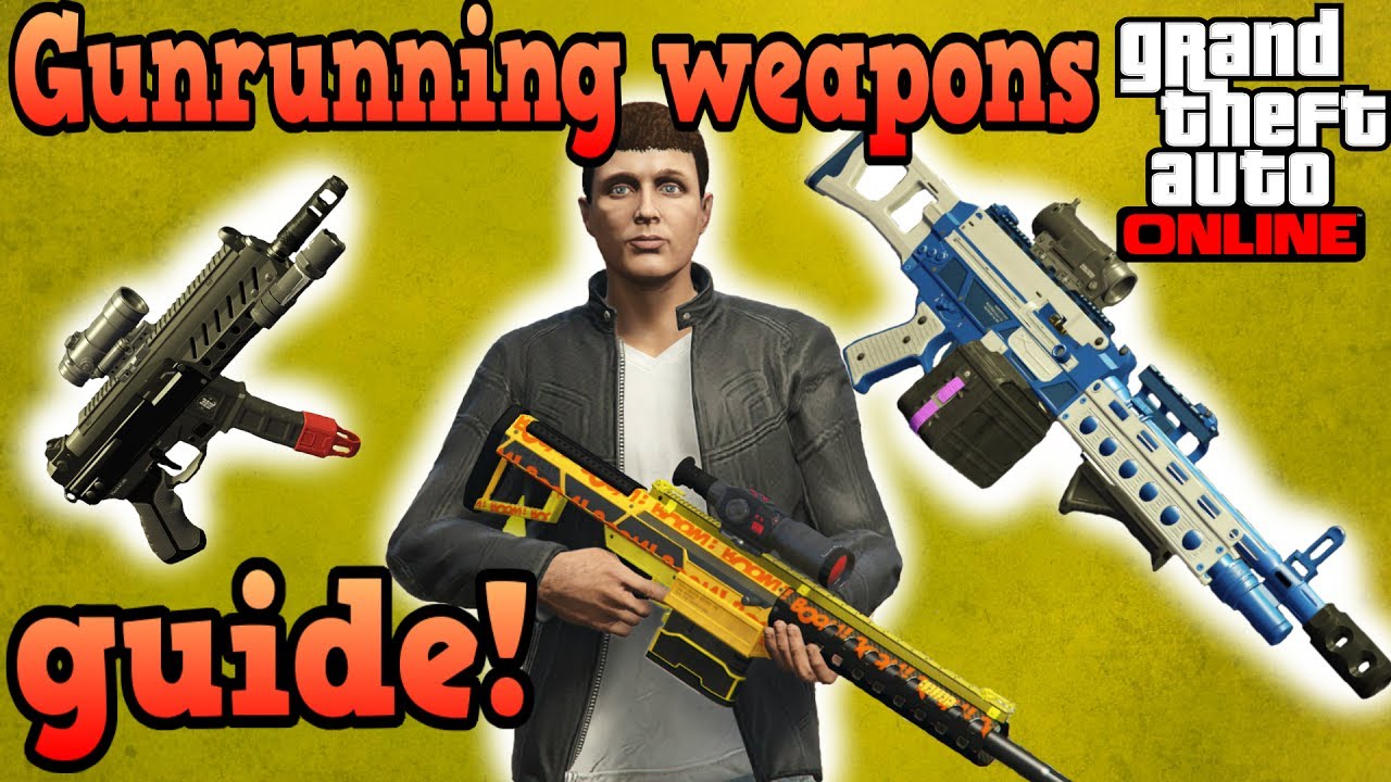 gta online gunrunning more guns