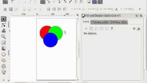 Create a color wheel with Inkscape
