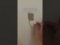 me using eye lash glue to cover my dorm room wall in so i dont have to pay the move out fee