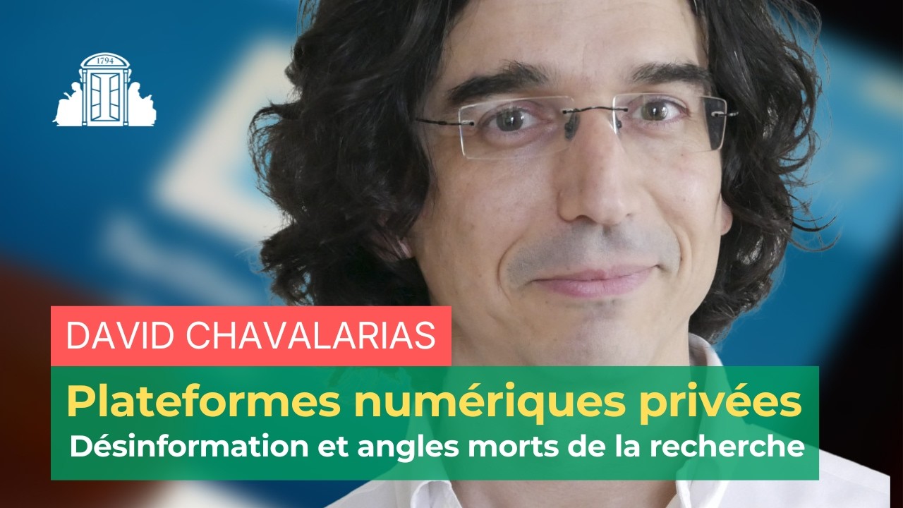 Plateformes numériques privées, désinformation et angles morts de la recherche | ENS-PSL